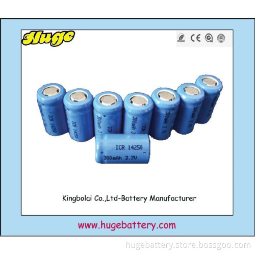 3.7V Icr14430 Lithium Ion Battery